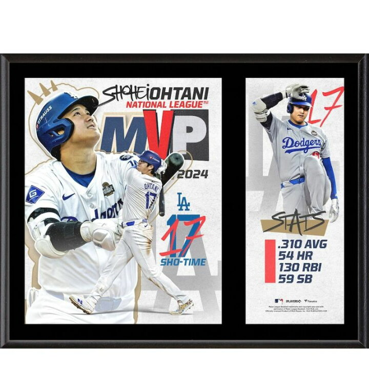 楽天市場】大谷翔平 MVP受賞記念品 ロサンゼルスドジャース 2024 