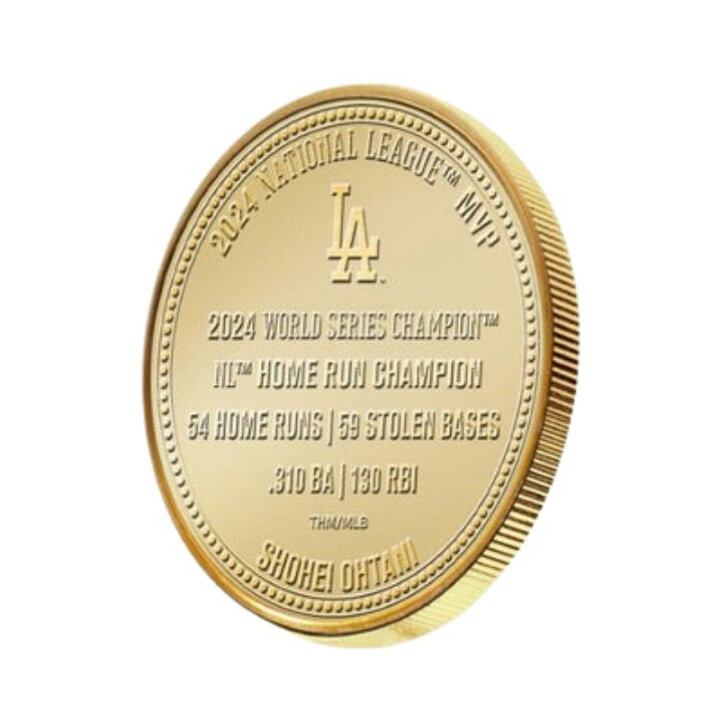 楽天市場】大谷翔平 MVP受賞 記念コイン 2024 ナショナルリーグMVP  