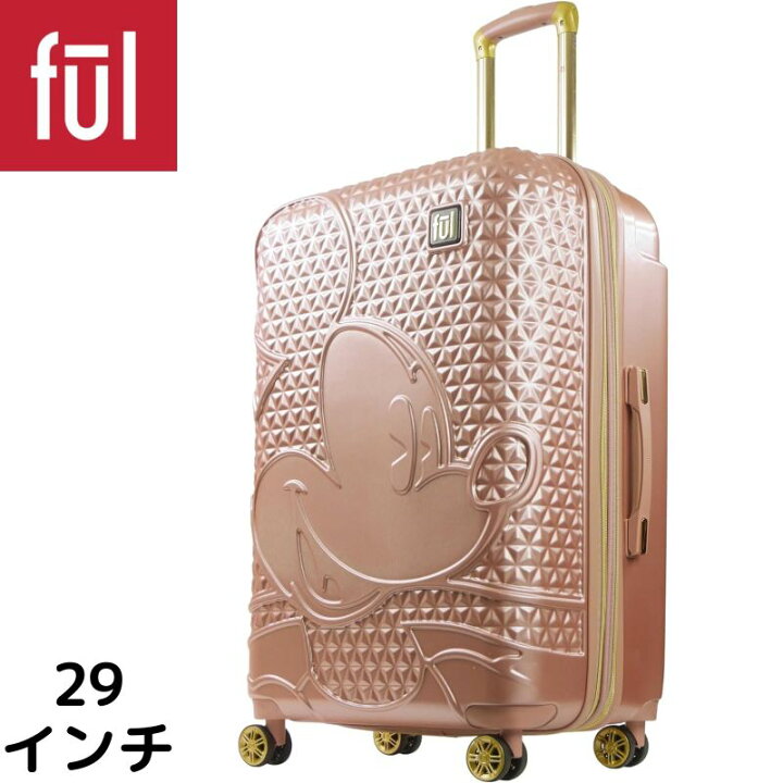 楽天市場】FUL スーツケース ディズニー ミッキーマウス 29インチ (約 