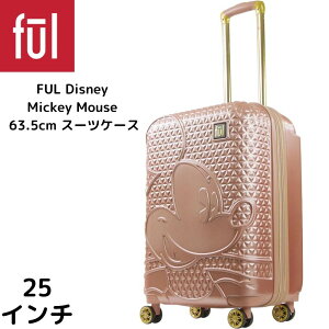 FUL fBYj[ ~bL[}EX L[P[X X[cP[X 25C` (63.5cm) [OQ[W Xsi[ EB[t n[h gN [YS[h Rose Gold Disney Mickey Mouse