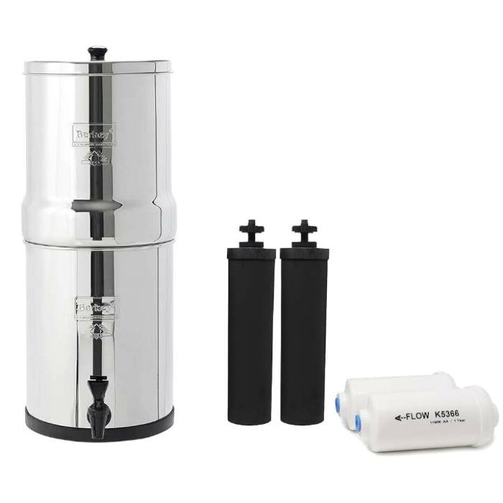 楽天市場】【クーポン配信中】Berkey 水フィルター 重力式 浄水器 1.5 