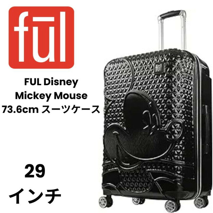 楽天市場】FUL スーツケース ディズニー ミッキーマウス 29インチ (約 
