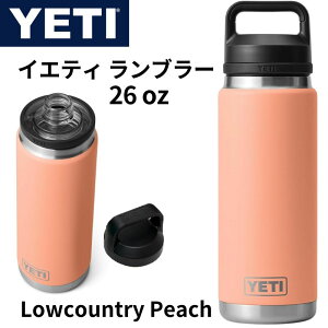 CGeB  EH[^[{g Yeti Rambler 26IX{g ^fM XeXX`[ `OLbvt Lowcountry Peach [Jg[Es[`