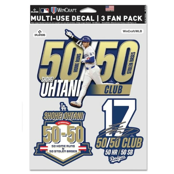 楽天市場】大谷翔平 記念グッズ詰め合わせ ファンパック 50本塁打 50 