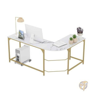 L字型デスク コーナーデスク ゲーム/パソコンデスク ホームオフィス テーブル オフィス机 仕事 勉強 お洒落 Teraves テラベス