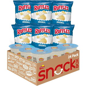 ���b�t���Y �|�e�g�`�b�v �t���g���[ Frito Lay Ruffles �`�b�v�X��Lay's �����` �f�B�b�v�J�b�v �o���G�e�B�p�b�N (24����) Ruffles �I���W�i���|�e�g�`�b�v�X Lay's �N���[�~�[�����`�f�B�b�v�J�b