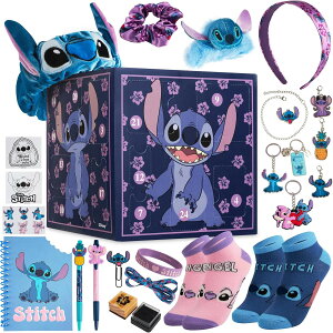 fBYj[XeBb` NX}X AhxgJ_[  ANZT[t p[vXeBb`L[u NX}XJEg_E Disney Stitch Advent Calendar X^v wAANZT[