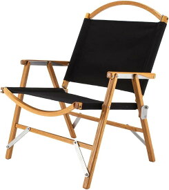 【15日限定888円クーポン】Kermit Chair カーミットチェア スタンダード オーク Black(黒) STANDARD OAK キャンプチェア 折り畳み椅子 送料無料