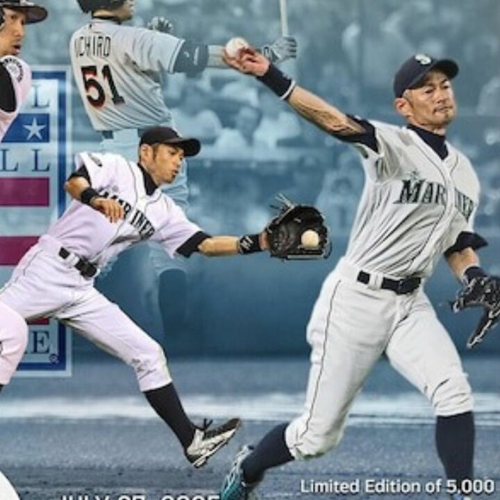 楽天市場】イチロー 米野球殿堂入記念コイン 額縁入り 写真 殿堂入り 