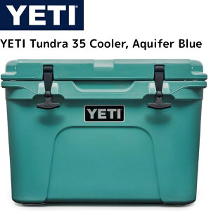 �C�G�e�B �N�[���[�{�b�N�X �^���h�� YETI TUNDRA 35 HARD COOLER Aquifer Blue �ۗ��