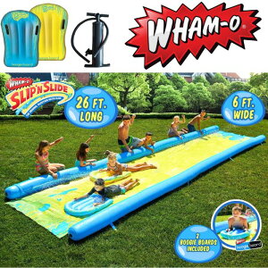  EH[^[XC_[ EH[^[XCh V Ԃ Wham-O Super Slip 'N Slide 26ft XCh ^XbvXCh ׂ 26tB[g (S7.9mE1.8m) 2lE{f