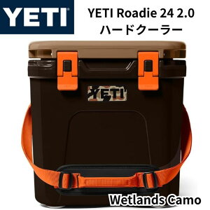 �y�V�t�|�C���g2�{!3�����z�C�G�e�B �N�[���[�{�b�N�X ���[�f�B�[ 24 YETI Roadie 24 2.0 �n�[�h�N�[���[ ��Wetlands Camo�� ��e�� �y�� ��� �L�����v �A�E�g�h�A �ԍڗp DoubleDuty �V�����_�[�X�g���b