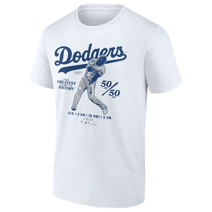 楽天市場】大谷翔平 50-50記念 ドジャース限定 Tシャツ Club T-Shirt 