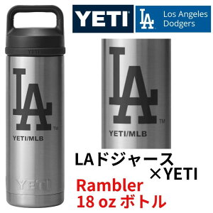 �h�W���[�X×YETI �R���{ �C�G�e�B �E�H�[�^�[�{�g�� ���� Rambler 18 oz Water Bottle ���T���[���X �h�W���[�X ���S���� Los Angeles Dodgers YETI �ۗ� �^���u���[ ��d�^��f�M�\�� �M�t�g �����u���[ �C