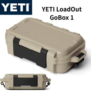 �y�N�[�|���z�M���zYETI LoadOut GoBox 1 �h���h�o �n�[�h�P�[�X �^�b�N���{�b�N�X �J�������[ �A�E�g�h�A �ϏՌ� �P�[�X IP67 �h�� IP65 �h�o �h���C�{�b�N�X �ނ� �L�����v �M�A���[ TAN �S�[�A�E�g 