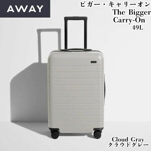 �A�E�F�C Away The Bigger Carry-On �r�K�[�E�L�����[�I�� Cloud Gray�i�N���E�h�O���[�j�@���������� �X�[�c�P�[�X 49L �|���J�[�{�l�[�g�� �L�����[�P�[�X �o�� ���s