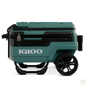 Igloo (�C�O���[) Trailmate Journey 70Qt �N�[���[�{�b�N�X Spruce (�X�v���[�X) 66L ��^ ��a�z�C�[�� �L�����[�n���h���t �����\�f�M