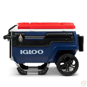 Igloo (�C�O���[) Trailmate Journey 70Qt �N�[���[�{�b�N�X Americana (�A�����J�[�i) 66L ��^ ��a�z�C�[�� �������J���[ �L�����[�n���h���t