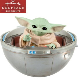 グローグー オーナメント ホールマーク Hallmark スターウォーズ マンダロリアン ベビーヨーダ クリスマス飾り Star Wars クリスマスオーナメント マンダロリアン 飾り フィギュア ギフト グローグーオーナメント ベビーヨーダ The Mandalorian Grogu