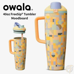 �V�F ���A Owala �I���� �^���u���[ 40oz 1.18L 1.2L ���[�h�{�[�h Moodboard �t���[�V�b�v FreeSip �W�t�� �X�g���[�t�� ���� �X�e�����X �ۗ� ��e�� �}�O ������t�� �^��f�M �h���C�u �� �h�����N�z