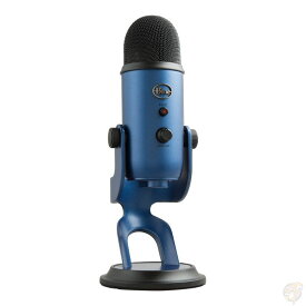 ロジテック G Blue Yeti USBマイク ミッドナイトブルー 録音 配信 ゲーミング PC Mac 高音質 コンデンサーマイク 4パターン