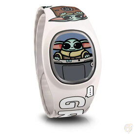 スターウォーズ マンダロリアン グローグー MagicBand+ マジックバンド ディズニーパーク限定 WDW アナハイム 充電ケーブル付 Star Wars スター・ウォーズ