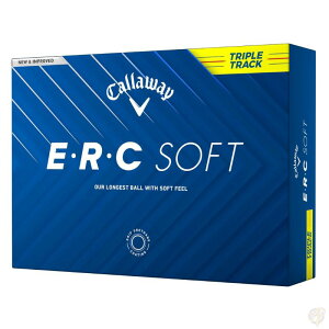 �L�����E�F�C ERC �\�t�g �S���t�{�[�� �g���v���g���b�N �C�G���[ 1�_�[�X 12�� Callaway ERC Soft 2025 Triple Track �򋗗� ���e���\�t�g�t�@�X�g�R�A