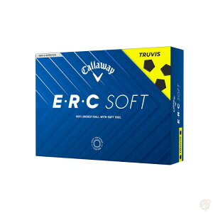 �L�����E�F�C ERC �\�t�g �S���t�{�[�� �g�D���[�r�X �C�G���[ 1�_�[�X 12�� Callaway ERC Soft 2025 Truvis �򋗗� ���e���\�t�g�t�@�X�g�R�A GRIP�E���^���R�[�e�B���O �n�C�X�s�[�h�}���g�� �����F��