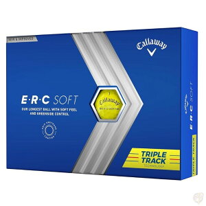�L�����E�F�C ERC �\�t�g �S���t�{�[�� �C�G���[ �g���v���g���b�N 1�_�[�X 12�� Callaway ERC Soft 2023 �򋗗� ���򋗗� �\�t�g�t�B�[�����O