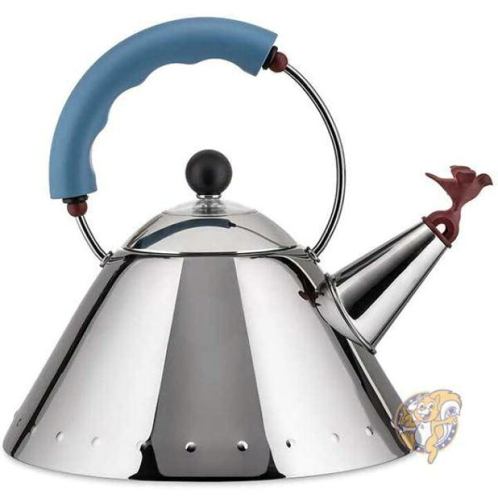 楽天市場】ALESSI アレッシィ Bird Kettle バードケトル ブルー 小鳥の 