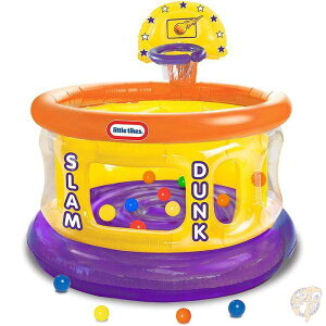 �y300�~�N�[�|���z�M���z���g���^�C�N�X Little Tikes �X�����_���N �傫�ȃ{�[���s�b�g �o�X�P�b�g�{�[�� �g�����|���� �� ���� ��������