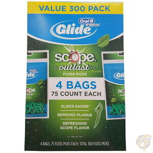 オーラルB コンプリート グライド フロスピック 300本入り Oral B フロス 歯垢除去 送料無料