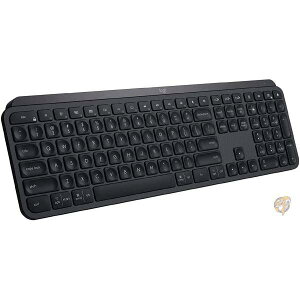 Logitech MX Keys Advanced Wireless Illuminated Keyboard, Black (920-009295)ysAiz 