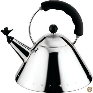 �y�N�[�|���z�M���z�y���K�A���i�z ALESSI �A���b�V�B Bird Kettle �o�[�h�P�g�� �u���b�N 9093 B ��������