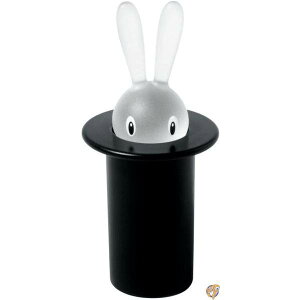 yKAiz ALESSI AbVB Magic Bunny }WbNoj[ ܗk} / ubN ASG16 B 