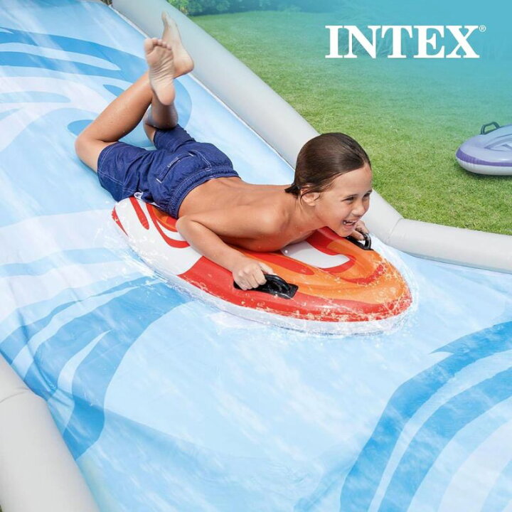 楽天市場】サメのウォータースライダー Intex インテックス サーフ 