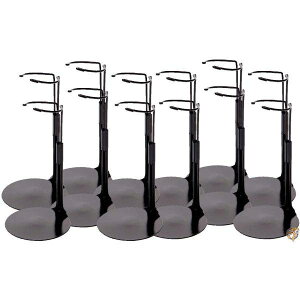 [�J�C�U�[]Kaiser Doll Stand , Box of 12 Black Stands 6 1/2 to 11 Dolls ��������