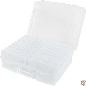 【1000円/555円クーポン配信中】Novelinks 小物収納ケース 写真 ポストカード チケット ハガキ ジュエリー アクセサリー おもちゃ DIY工具 収納 保管 見やすい 送料無料