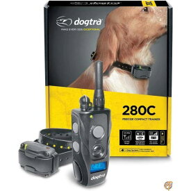 【300円クーポン配信】Dogtra 280C 防水 127レベル 精密コントロール LCDスクリーン 1/2マイル リモートトレーニング 犬 Eカラー 送料無料