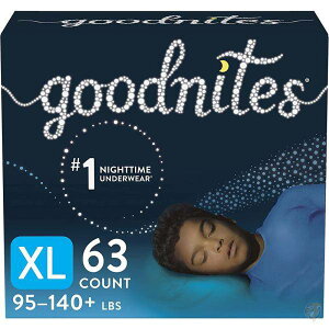 y1000~/555~N[|zMzGoodnites Bedwetting Underwear for Boys XL 63 pނ j̎qp 傫 
