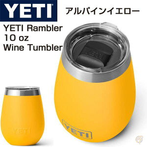 CGeB YETI Rambler 10oz 295ml C^u[ ^fM XeX Wt ApCCG[ Wine Tumbler