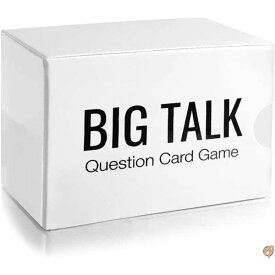 BIG TALK 質問カードゲーム(英語版)：雑談の代わりに有意義な会話を - ユニークな会話のきっかけ 送料無料