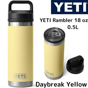 y1000~/555~N[|26ԁzCGeB  YETI Rambler 18oz 530ml u[ XeX EH[^[{g ۗ  Daybreak Yellow fCuCN CG[