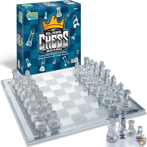 �y�ő�2000�~�N�[�|��15���z[GamieTM]GamieTM Glass Chess Set, 3 Sizes Elegant Design Durable Build