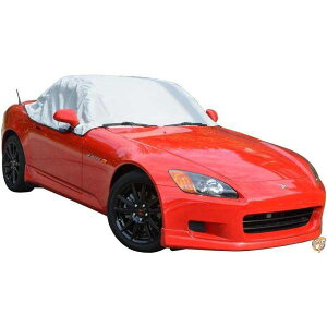 Honda s2000ソフトトップ屋根プロテクター半分カバー - 1999 2009年に(グレー) 【並行輸入】