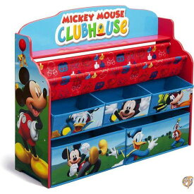 ディズニー ミッキーマウス デラックス 本棚 おもちゃ箱 3-6歳 [並行輸入品]　デルタチルドレン