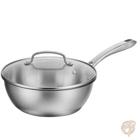 クイジナート Cuisinart 8335-24 シェフ フライパン鍋 蓋付き 3クオート（2.8L）ステンレス 深め パスタ 送料無料