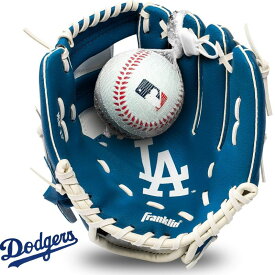 ロサンゼルスドジャース 子供用 グローブ＆ボール セット ドジャースグローブ YOUTH 野球ボール 24cm Los Angeles Dodgers MLB 公式 LA ギフト