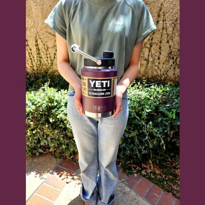 楽天市場】イエティ ハーフ ガロンジャグ 紫 YETI Rambler Half Gallon 
