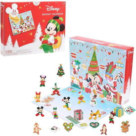 ディズニー アドベントカレンダー クリスマス カウントダウン フィギュア デコレーション Disney Classic Advent Calendar ミッキーマウス サンタ
